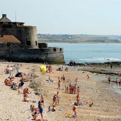 La plage d ambleteuse par un bel apres midi d ete